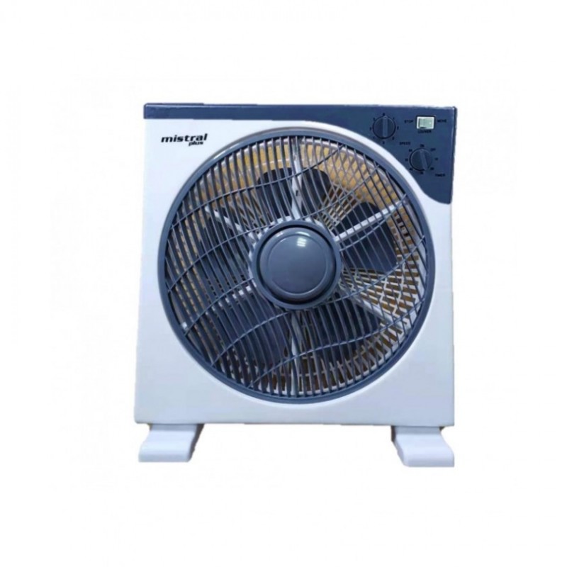 MISTRAL FT-30D1 Ανεμιστήρας Box  Fan 12" 30cm 45W ΜΠΛΕ 